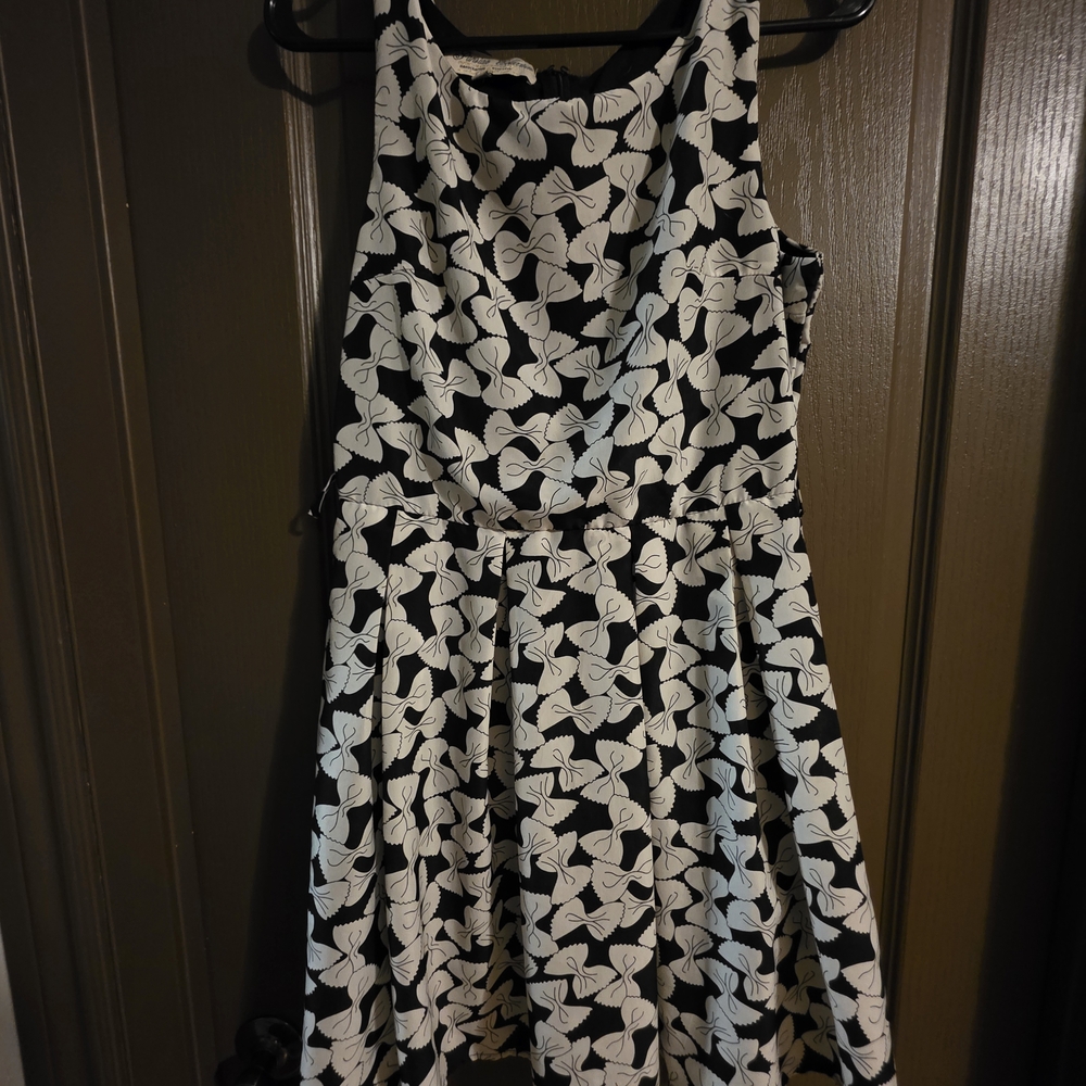 Black and White Pasta Dress